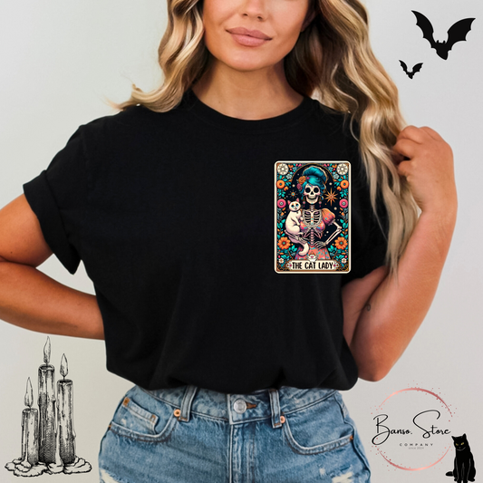 The Cat lady Tarot Card [Transfer] Pocket size