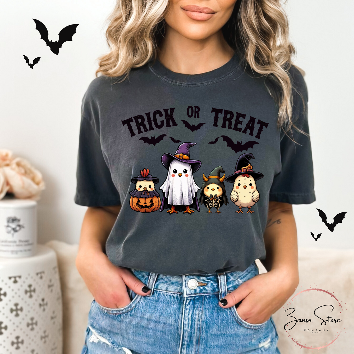 Trick or Treat Chick [Transfer]